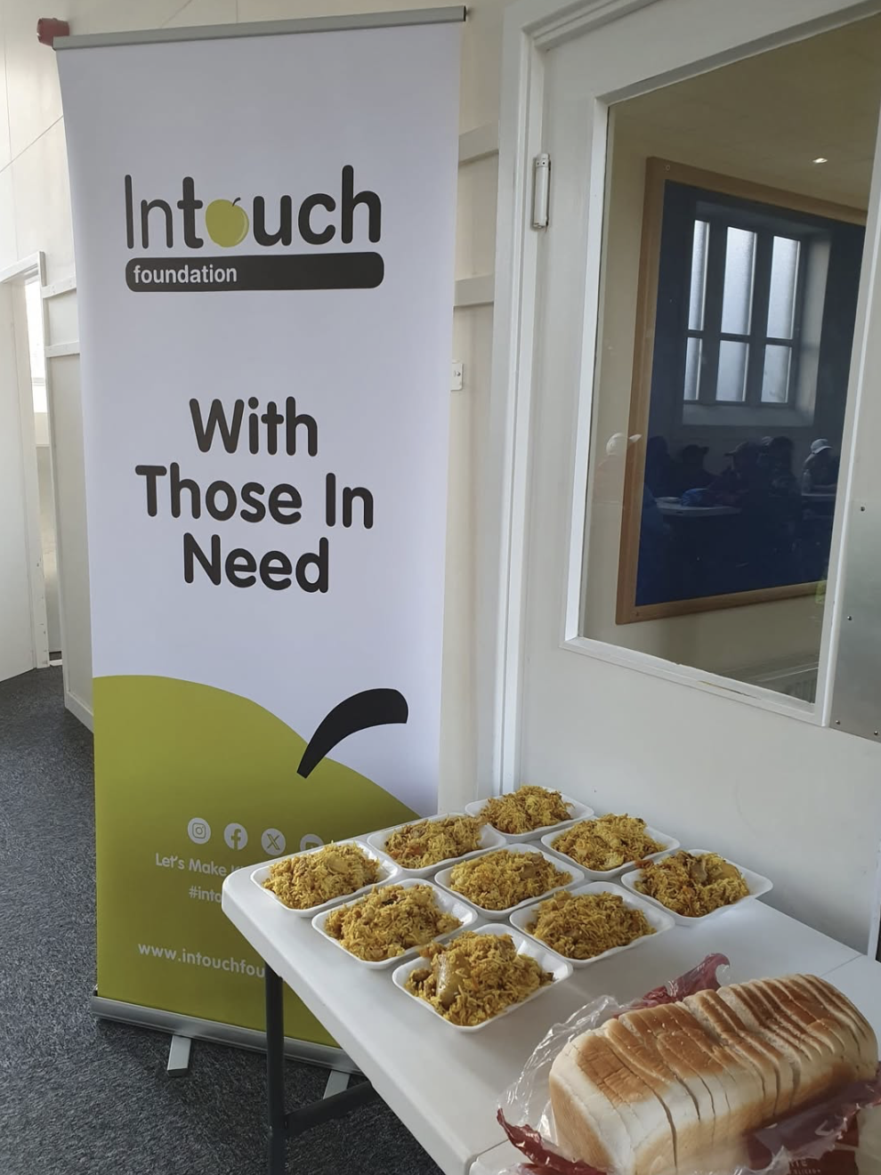 Prepared meals for donation